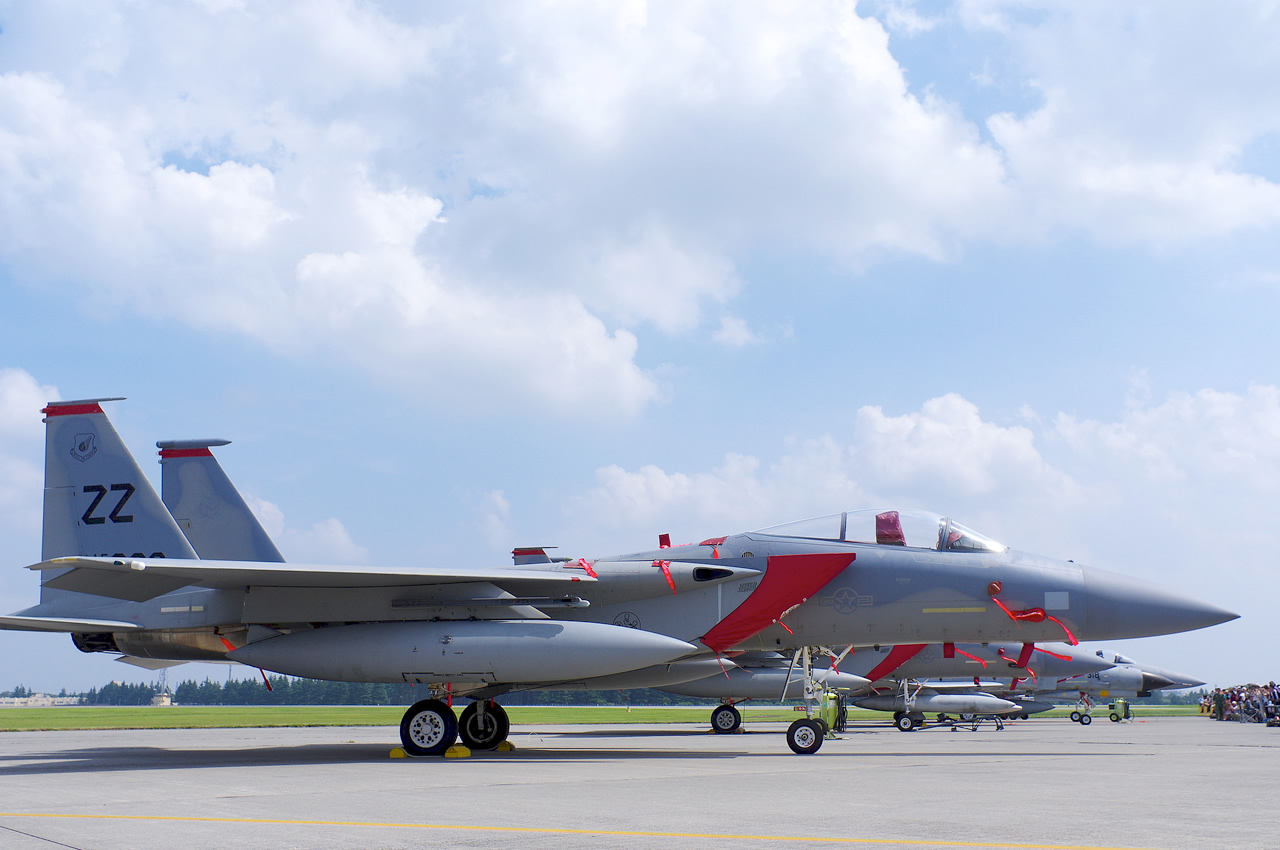 *F-15Cは外来機